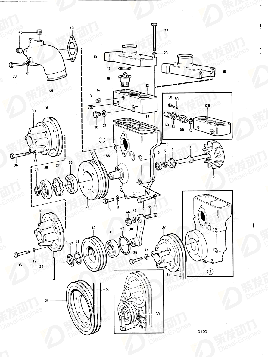 VOLVO Shaft 422148 Drawing